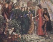 Beatrice Meeting Dante at a Marriage Feast,Denies him her Salutation (mk28)